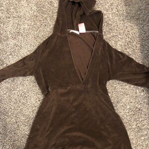 Fabius swim suit cover up towel like material